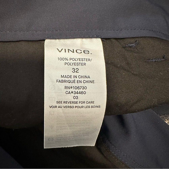 Vince Tech - 5 Pocket straight leg pants in new coastal size 32 navy - Picture 13 of 13